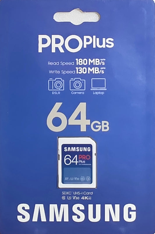 SAMSUNG 64 GB PRO Plus