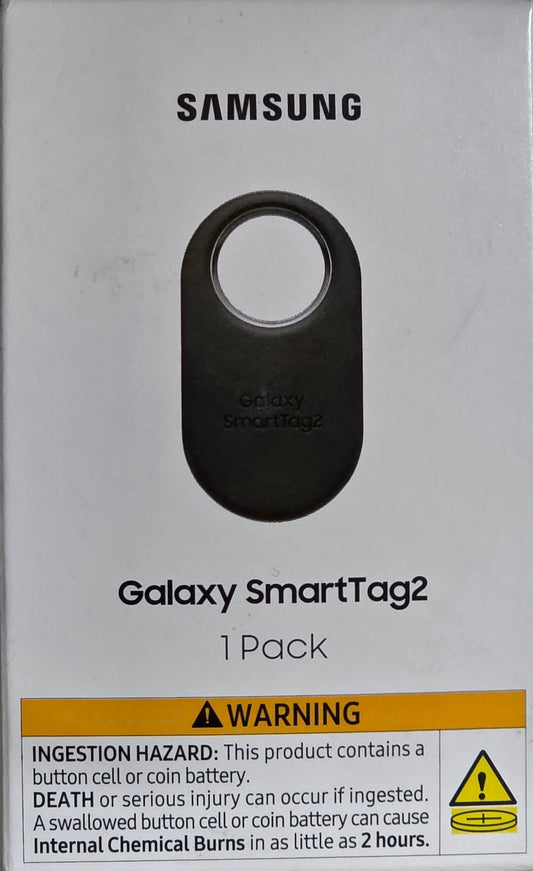 Samsung Galaxy SmartTag2 – Bluetooth Tracker – Black (Brand New, Sealed)